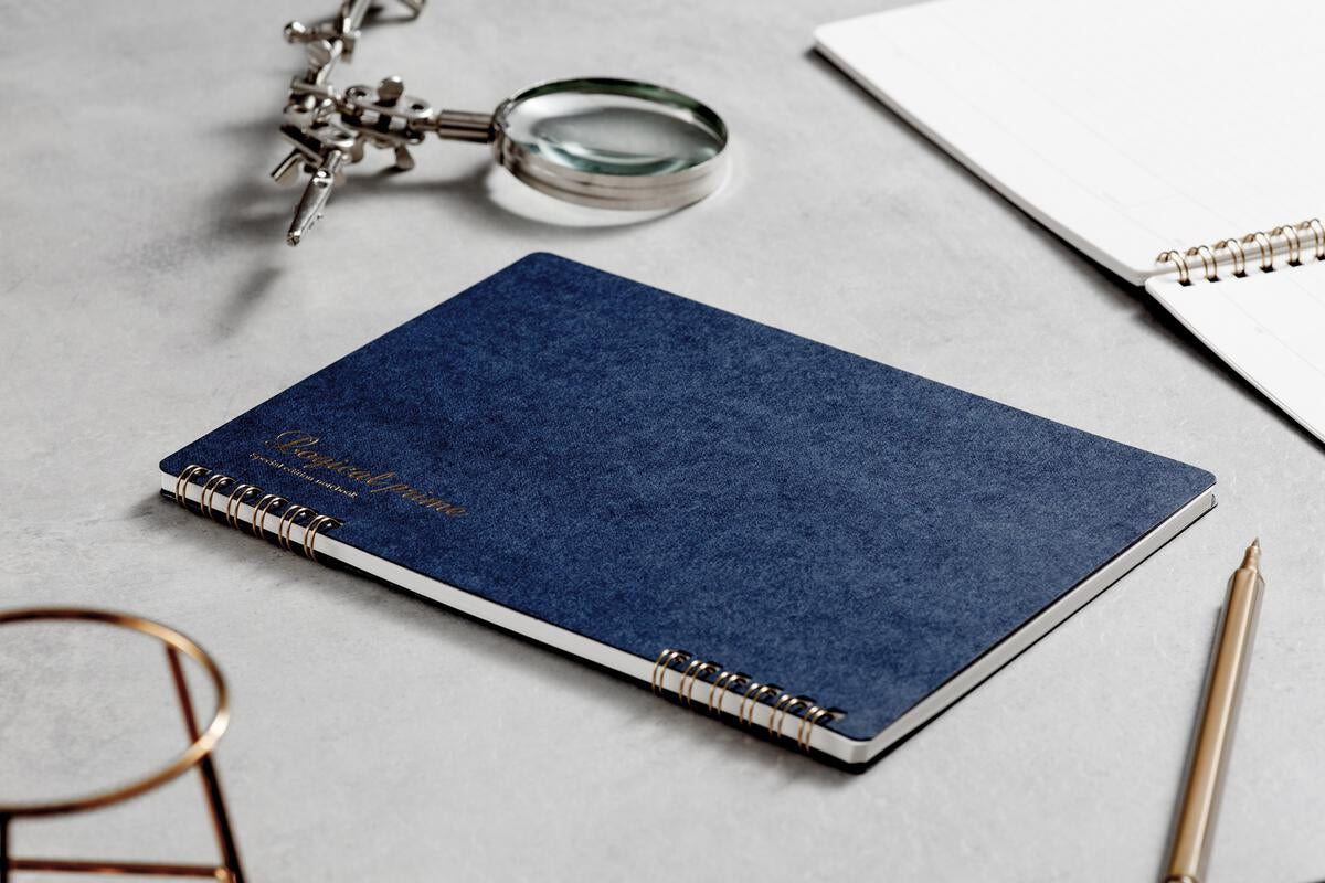 Logical Prime Ring Notebook | Lined 6mm {multiple sizes}