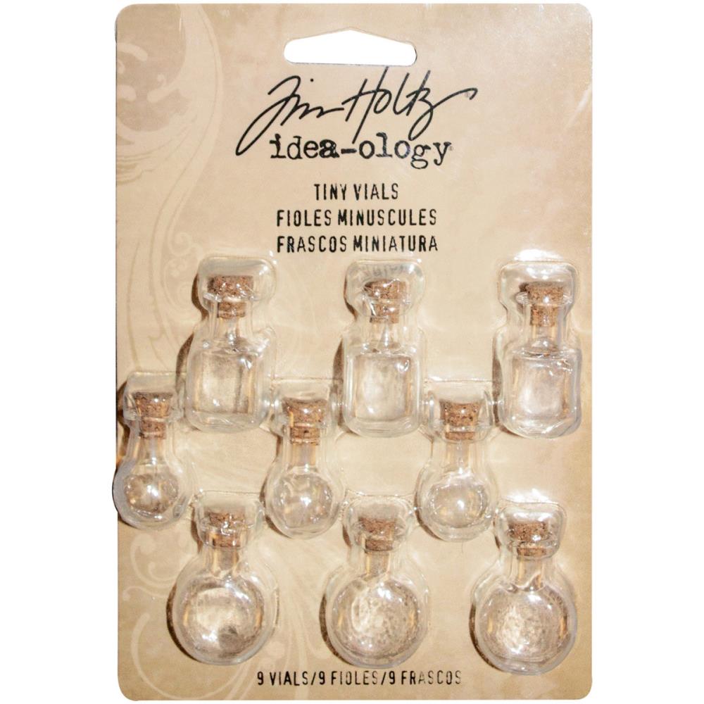 Tiny Corked Glass Vials | idea-ology