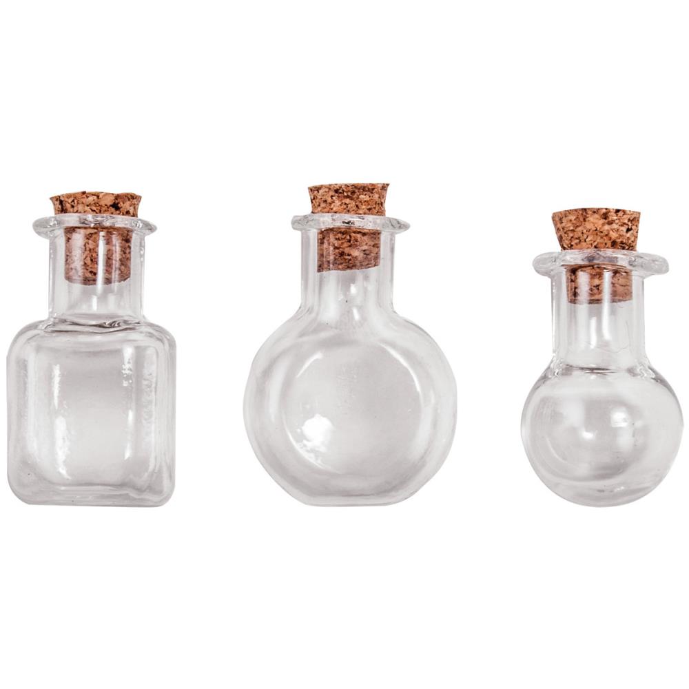 Tiny Corked Glass Vials | idea-ology