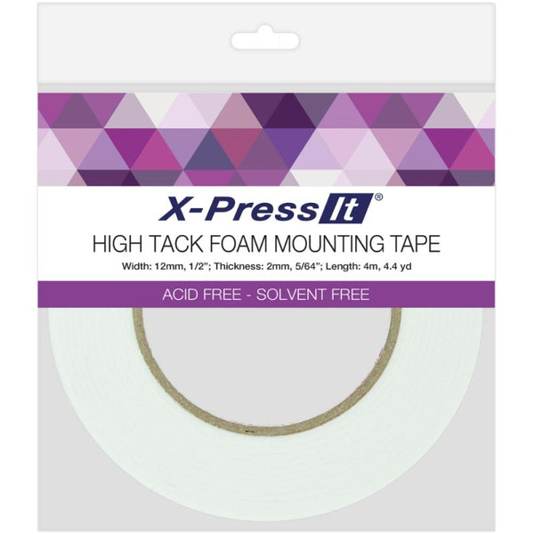 High Tack Foam Mounting Tape | .50"