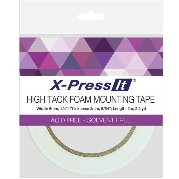 High Tack Foam Mounting Tape | .50"