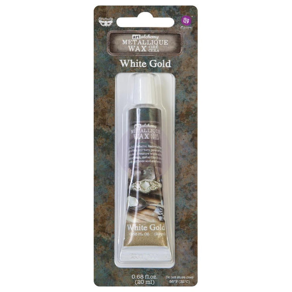 White Gold Art Alchemy Metallique Wax {Finnabair}