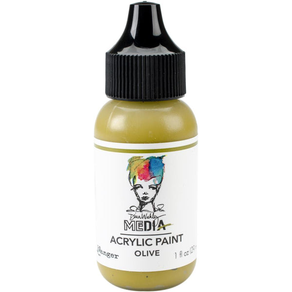 Olive Media Acrylic Paint | Dina Wakley