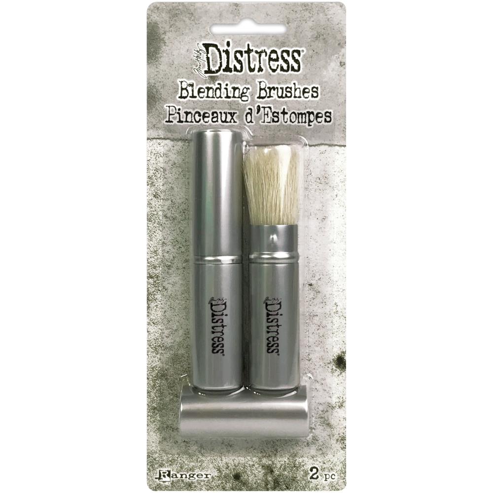 Distress Retractable Blending Brush 2pk