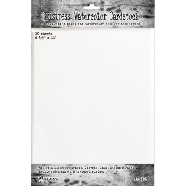 Distress Watercolor Cardstock 10pk