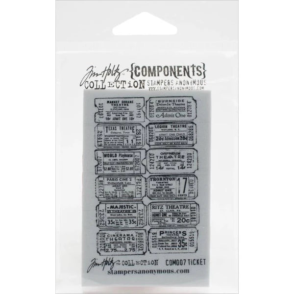 Mini tampon étirable Ticket