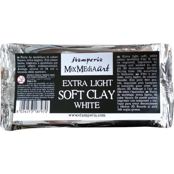 Argile blanche extra douce et douce