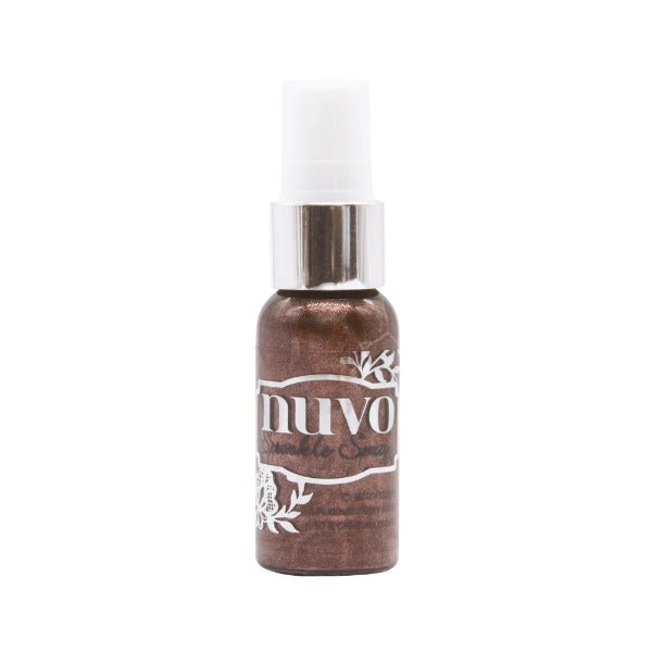 Spray scintillant