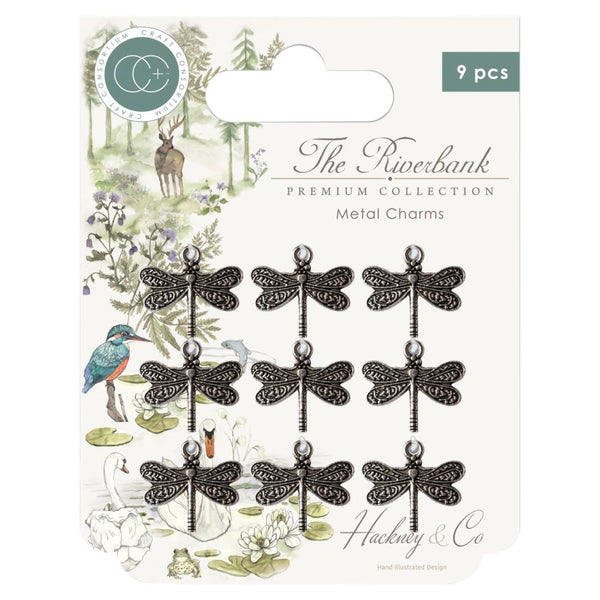 Silver Dragonfly Charms | The Riverbank