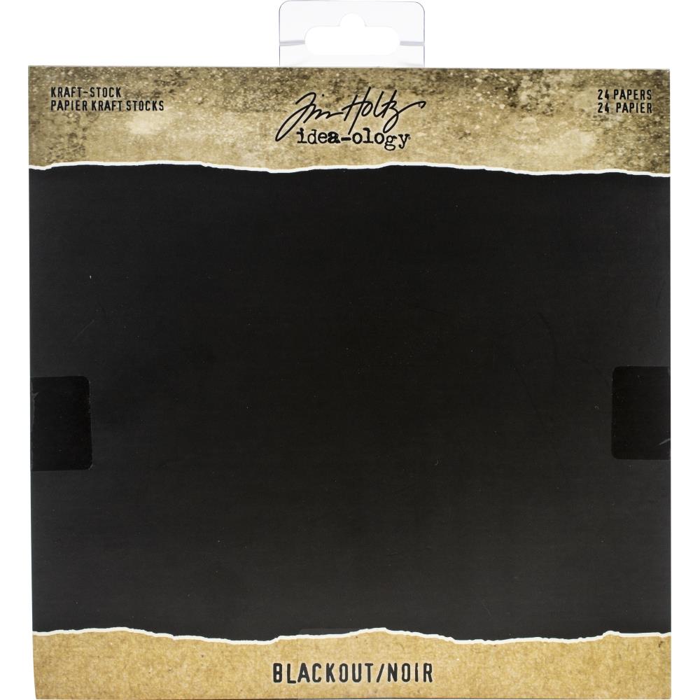 Blackout 8x8 Kraft Stock Pad | idea-ology
