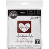 Heartbeat Thinlits Die Set | Tim Holtz