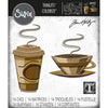 Cafe Colorize Thinlits Die Set | Tim Holtz