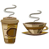 Cafe Colorize Thinlits Die Set | Tim Holtz