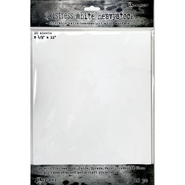 White Distress Heavystock | Tim Holtz