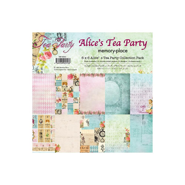 Alice's Tea Party Paper Packs {multiple sizes}