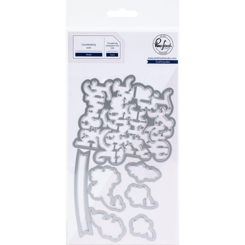 Reset 4x6 Clear Die + Stamp Set