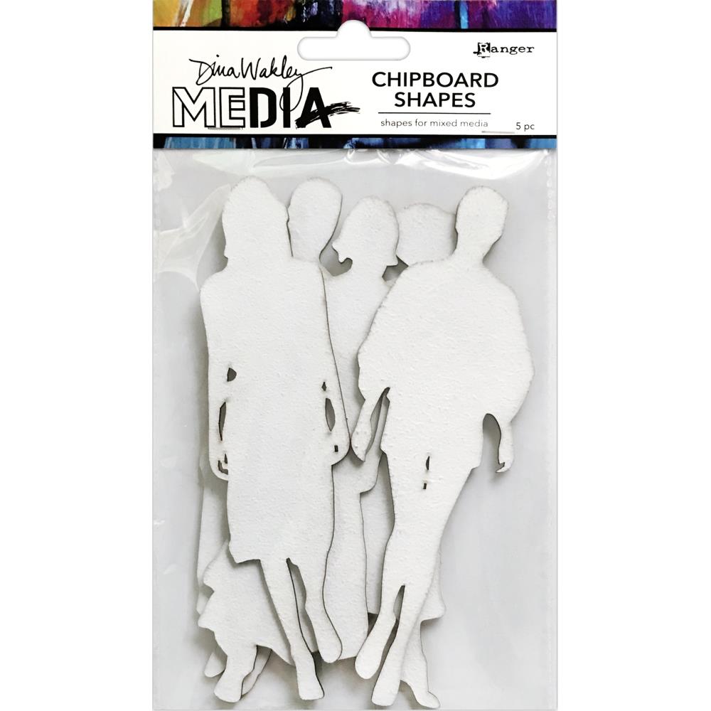 The Women Chipboard Shapes | Dina Wakley