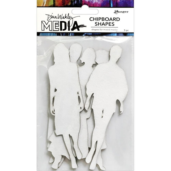 The Women Chipboard Shapes | Dina Wakley