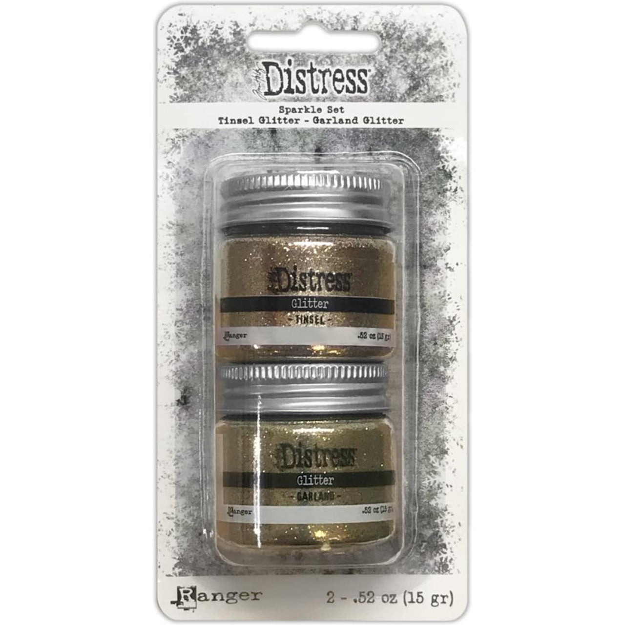 Tinsel & Garland Distress Glitter Sparkle Set