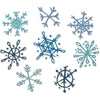 Scribbly Snowflakes Thinlits Die Set | Tim Holtz