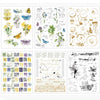 Curators Botanical 6x8 Rub-Ons