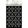 Wallpaper Pattern A5 Stencil No. 76 | Jenine's Mindful Art