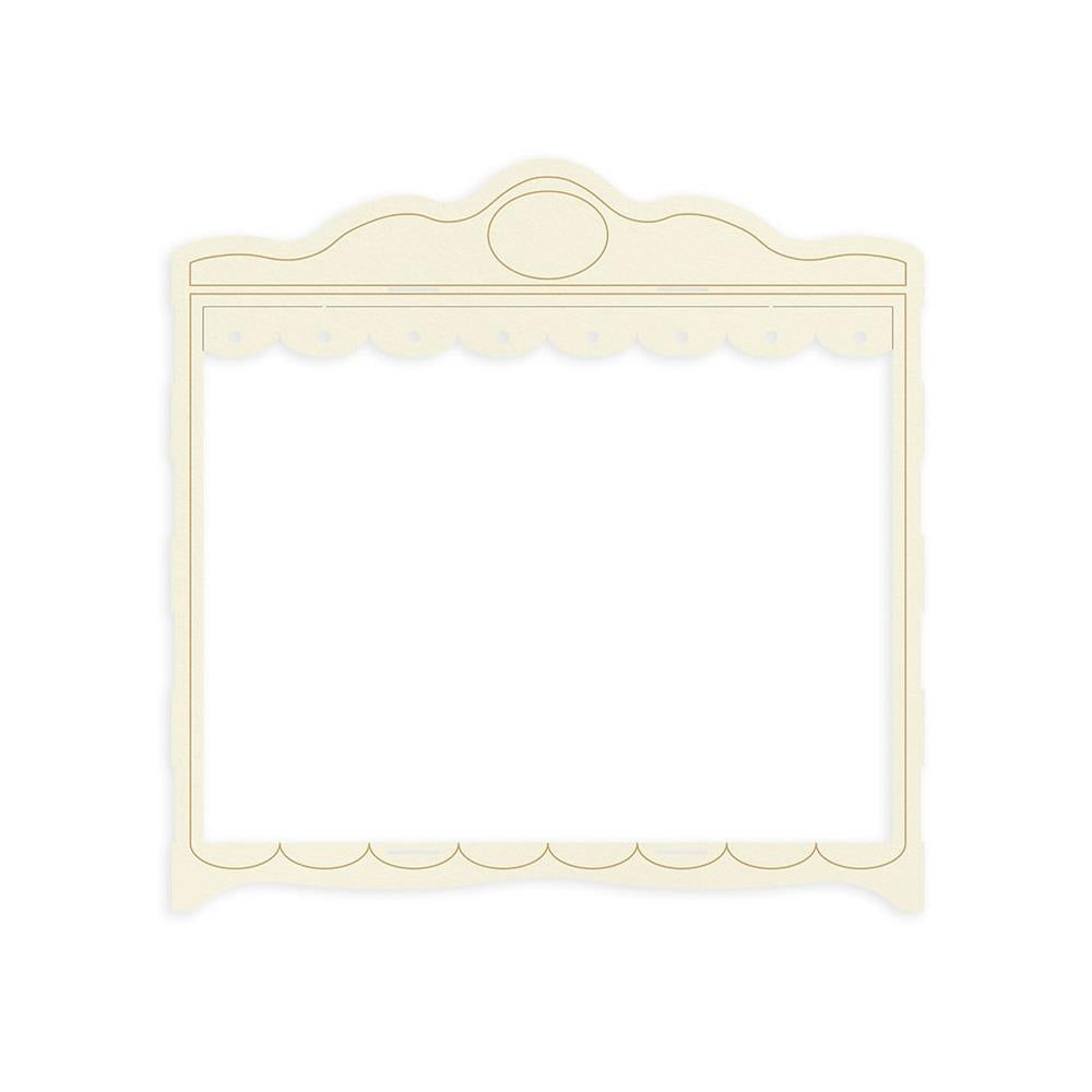 Mini Theatre 3D Chipboard Decoration Base