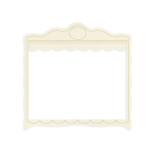 Mini Theatre 3D Chipboard Decoration Base