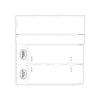 Mini Theatre 3D Chipboard Decoration Base