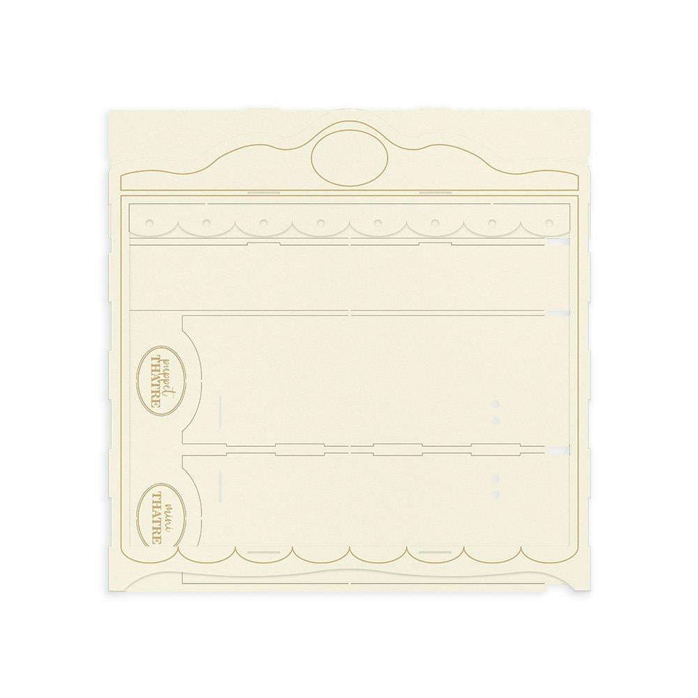 Mini Theatre 3D Chipboard Decoration Base