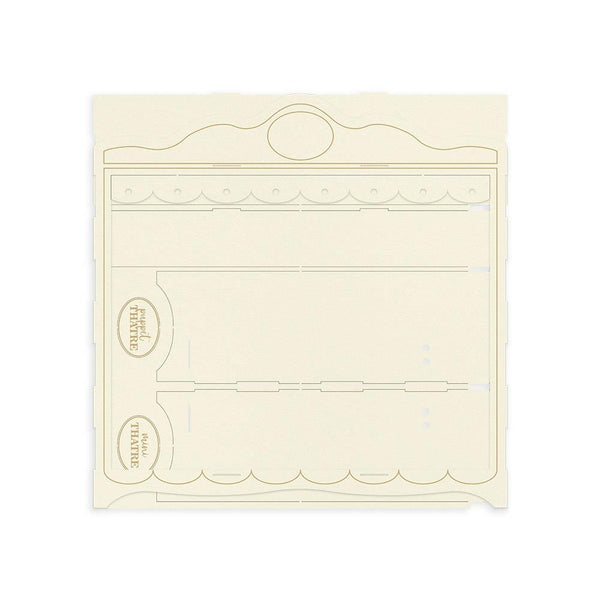 Mini Theatre 3D Chipboard Decoration Base