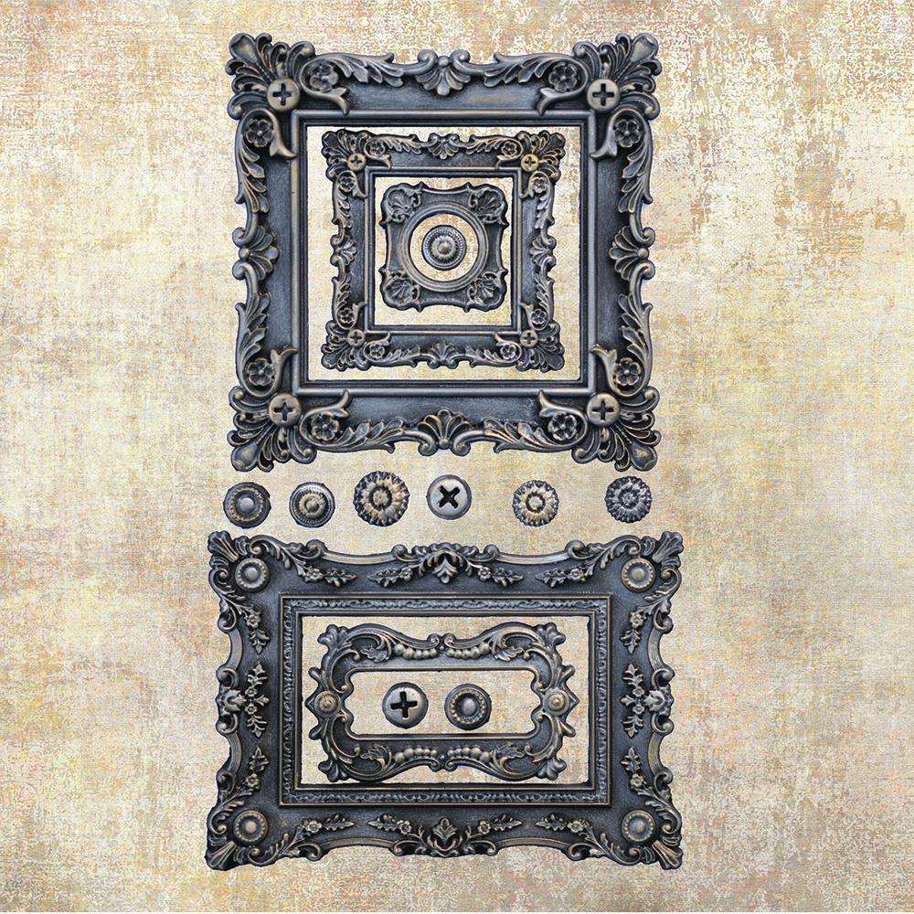 Baroque Frames 5x8 Silicone Mould | Finnabair