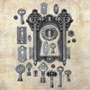 Lock & Keys Décor Mould | Finnabair