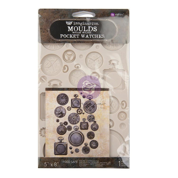 Pocket Watches 5x8 Silicone Mould | Finnabair