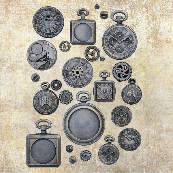 Pocket Watches 5x8 Silicone Mould | Finnabair
