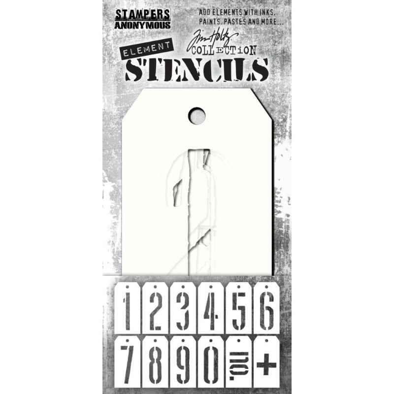 Mechanical Mini Slimline Element Stencils