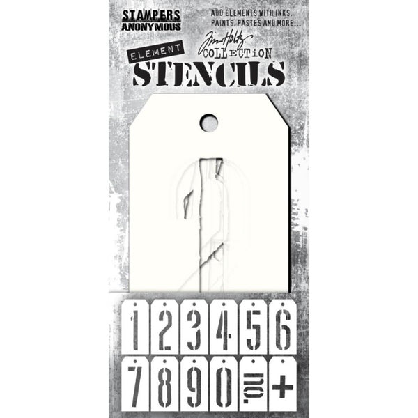Mechanical Mini Slimline Element Stencils