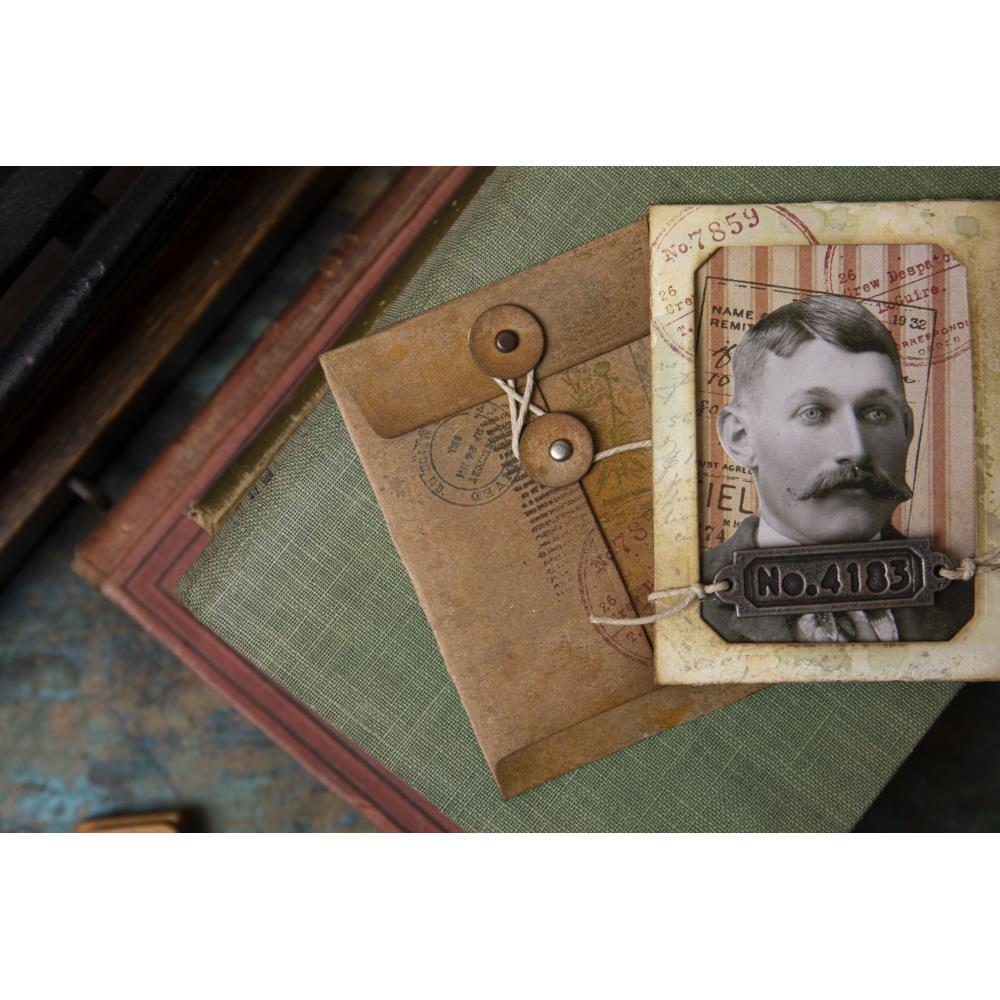 Vintage Labels Thinlits Die Set | Tim Holtz