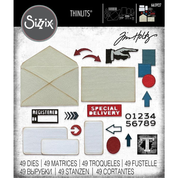 Postale Thinlits Die Set | Tim Holtz