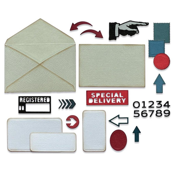 Postale Thinlits Die Set | Tim Holtz