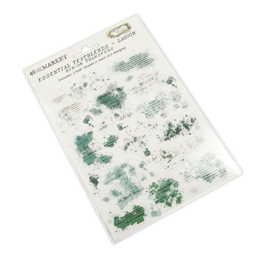 Mariner Textblends 6x8 Rub-ons | Color Swatch