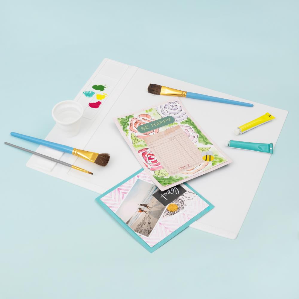 Silicone Workspace + Stencil Mat