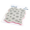 Snowflakes Cling Stamp and Die Set