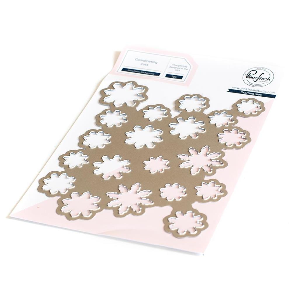 Snowflakes Cling Stamp and Die Set
