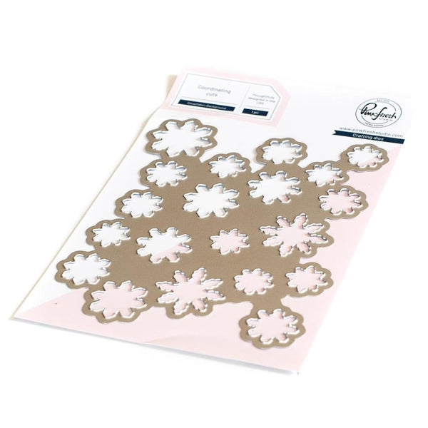 Snowflakes Cling Stamp and Die Set