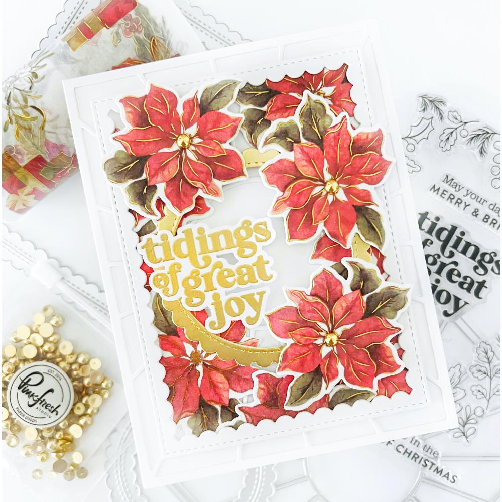 Tidings of Great Joy Clear Stamp + Die Set