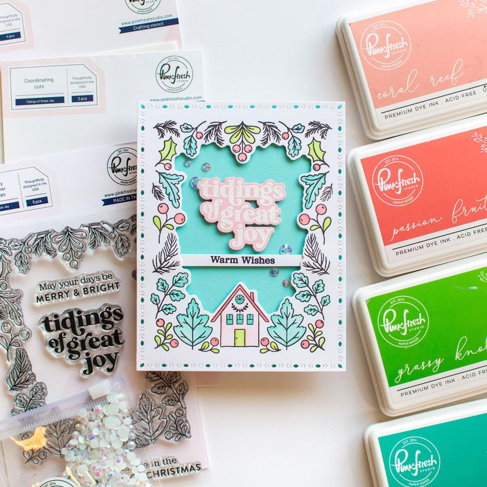 Tidings of Great Joy Clear Stamp + Die Set