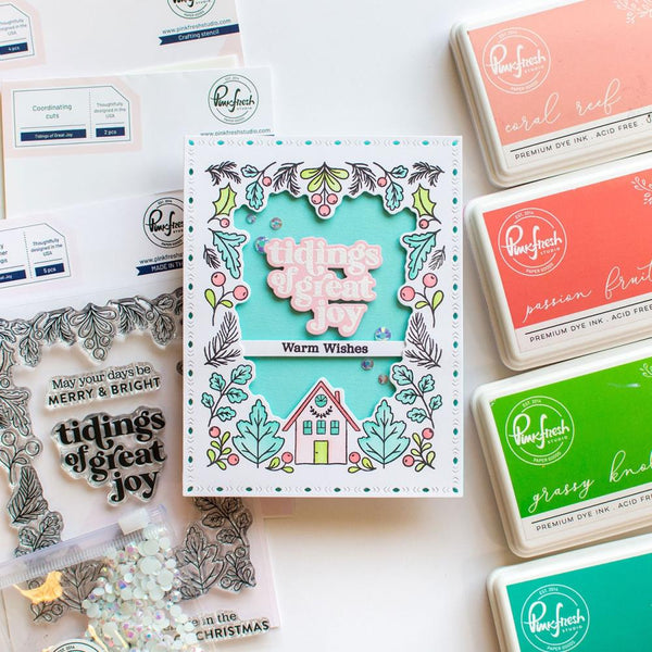 Tidings of Great Joy Clear Stamp + Die Set