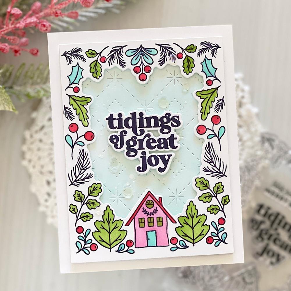 Tidings of Great Joy Clear Stamp + Die Set