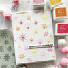 Snowflakes Cling Stamp and Die Set